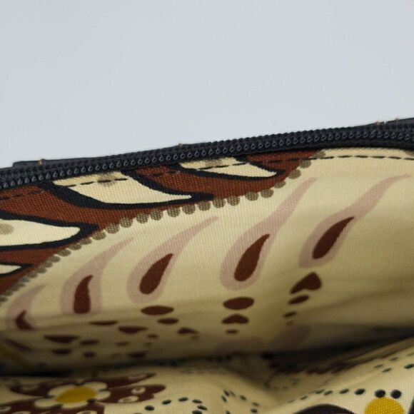 Brighton Crossbody Wallet/Organizer (Brown and Black) - Picture 4 of 4